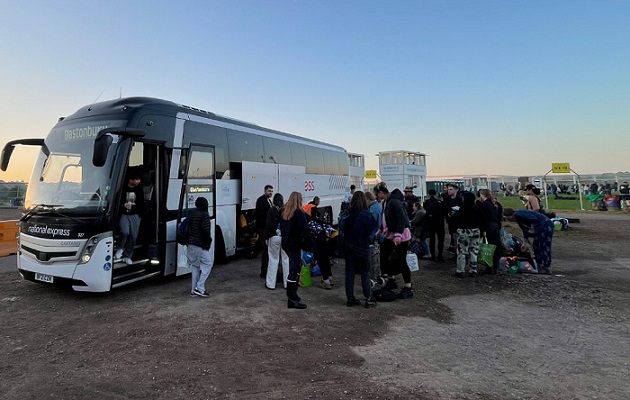 Back once again for Glastonbury 2024: National Express announce more coach services to Worthy Farm from 109 UK locations