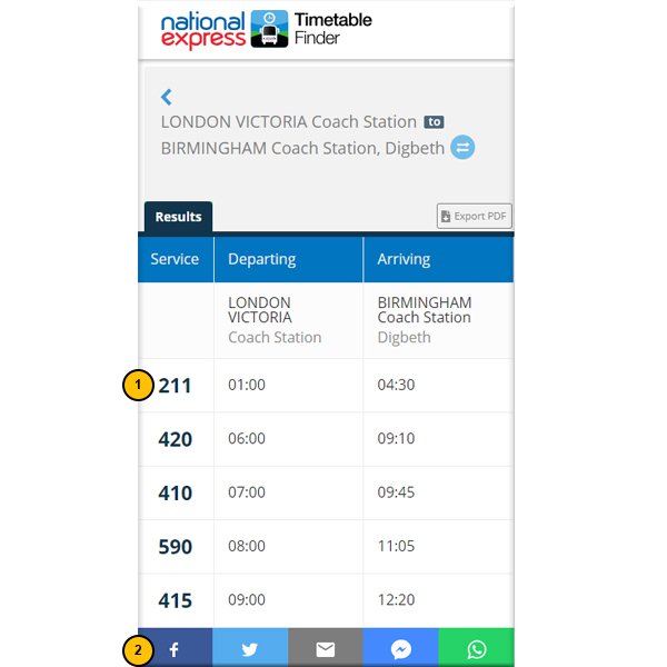 Tutustu 46+ imagen national express coaches uk timetables
