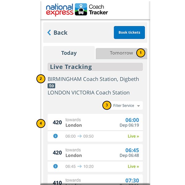 Track Your Coach | National Express