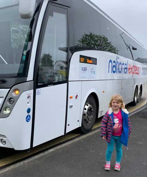 travelling with baby national express